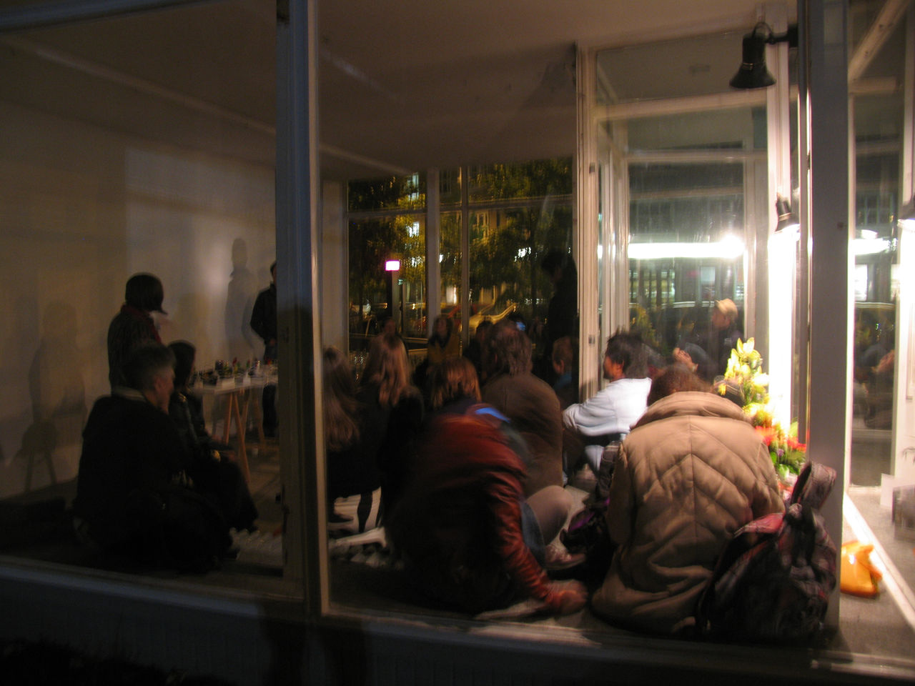 Photographic documentation of RYLLEGA Berlin (Audio-visual performance by Michael Vorfeld, 17 September 2008)